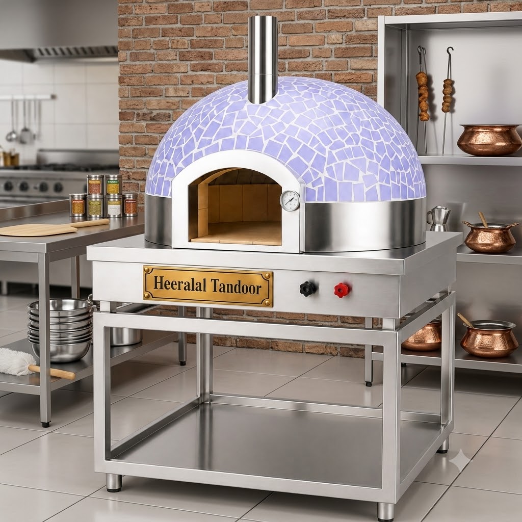Pizza Oven Blue 2