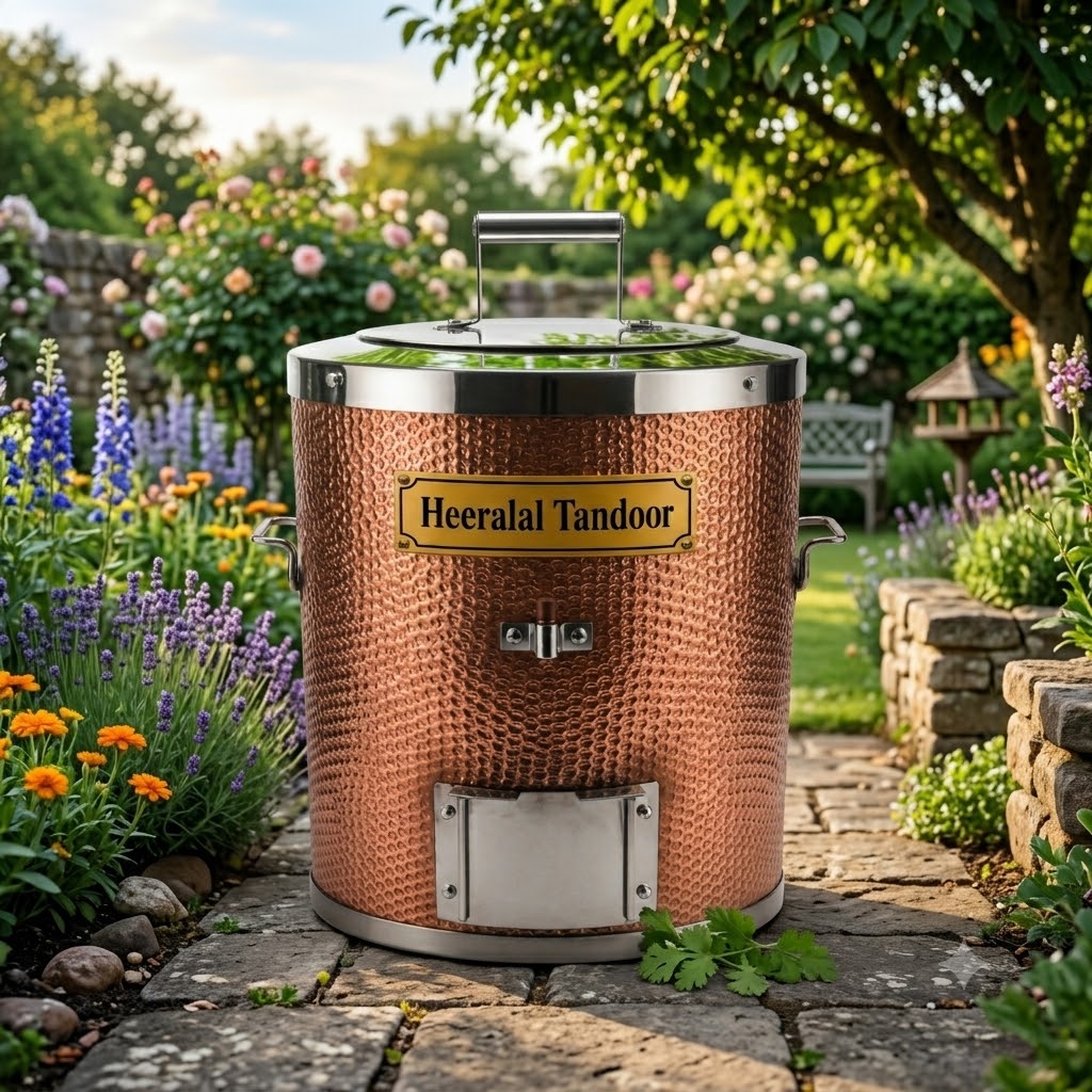Home Copper Hammered Tandoor 3