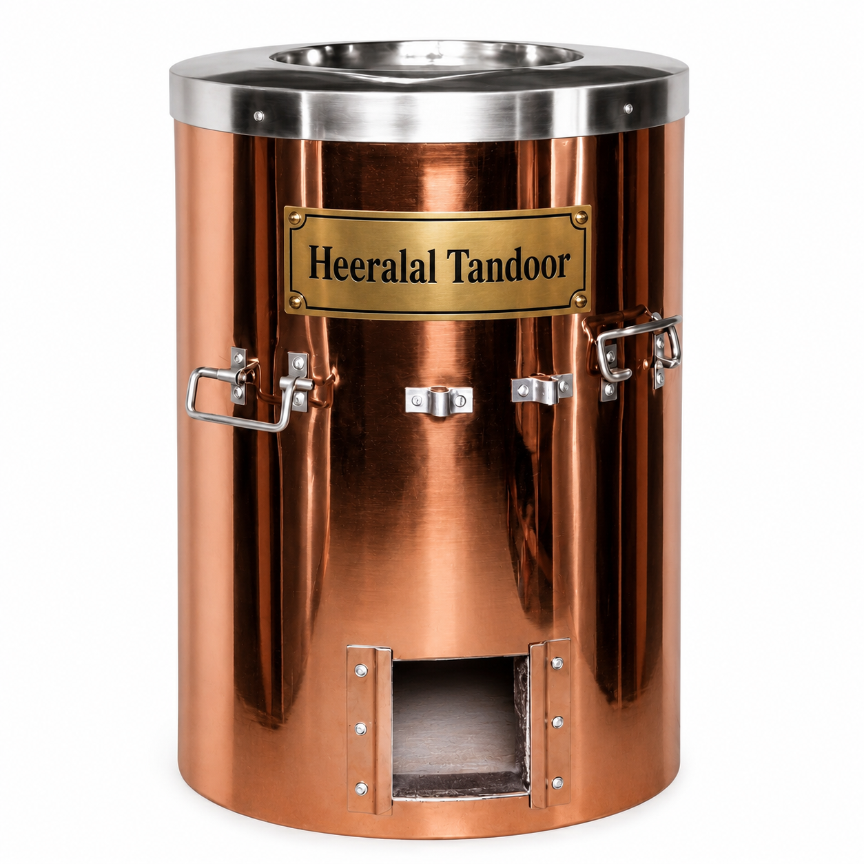 Home Metalic Copper Tandoor