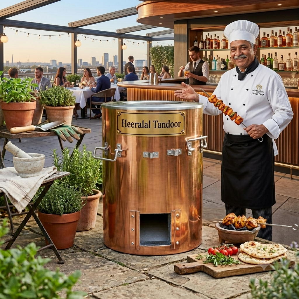 Home Metalic Copper Tandoor 4